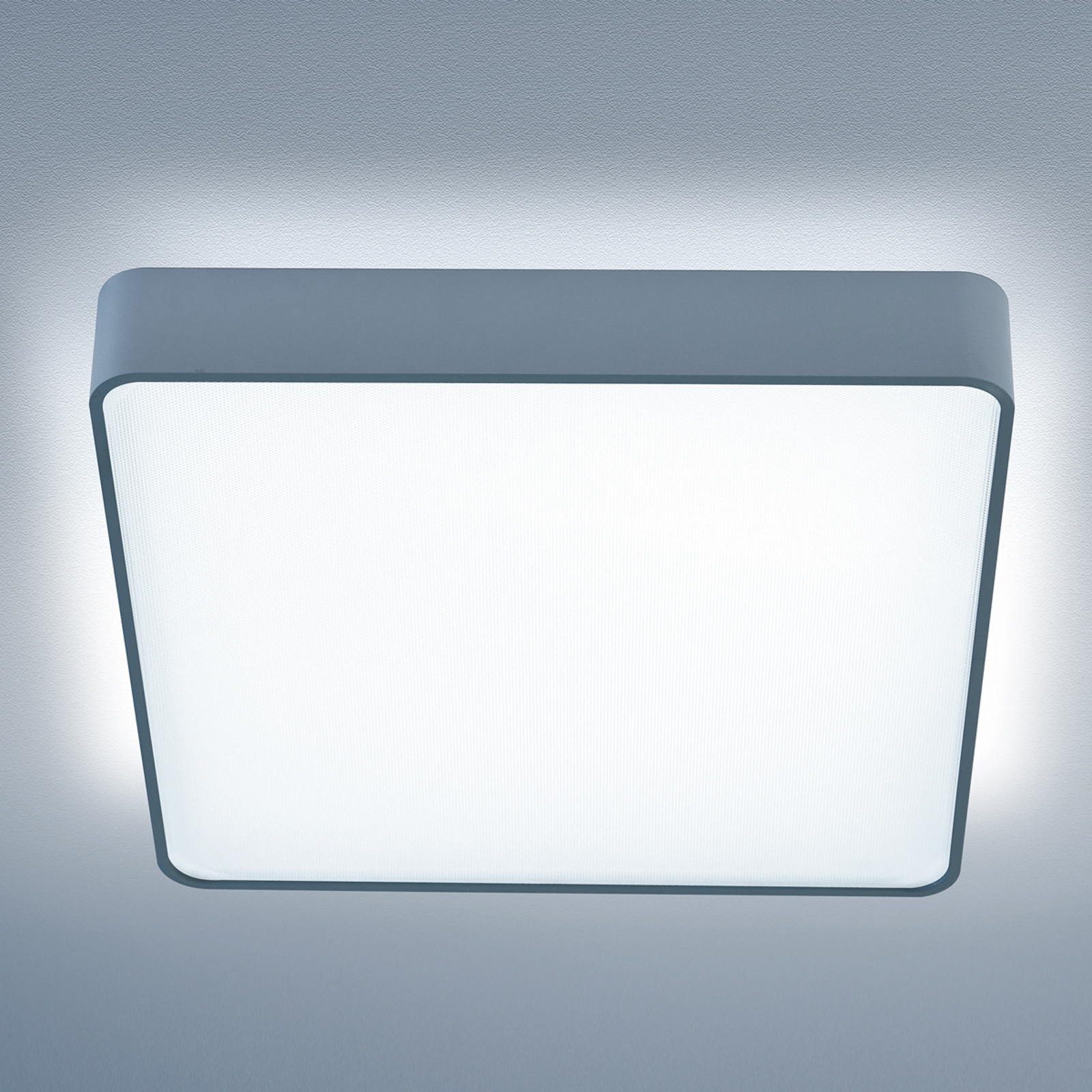 Kvadratisk LED-taklampa Caleo-X2 63 cm