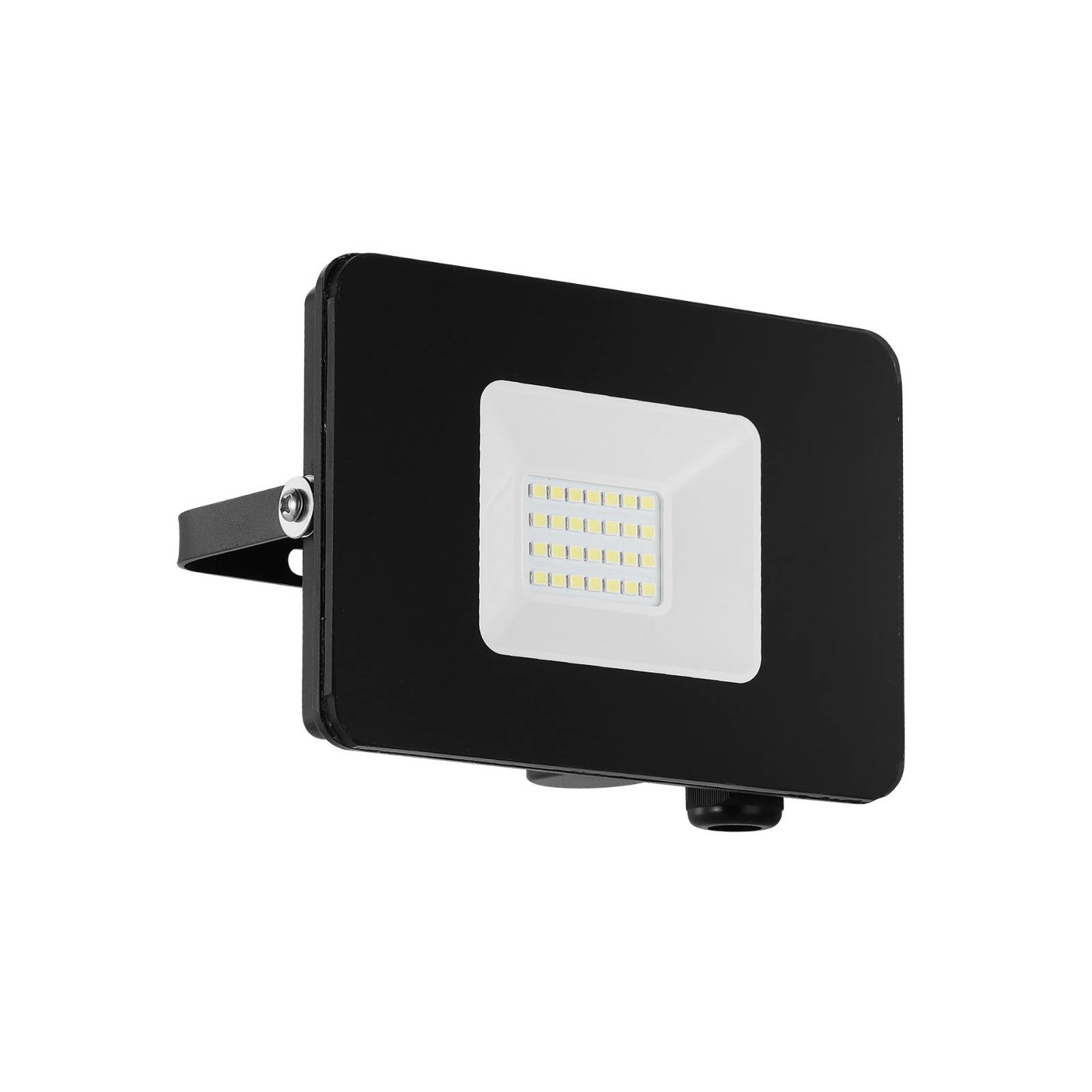 Utomhus LED-spot Faedo 3 i svart, 20 W