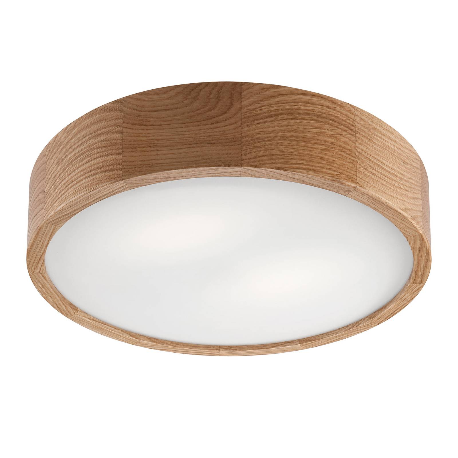 Taklampa Kerio, Ø 37 cm, ek mörk