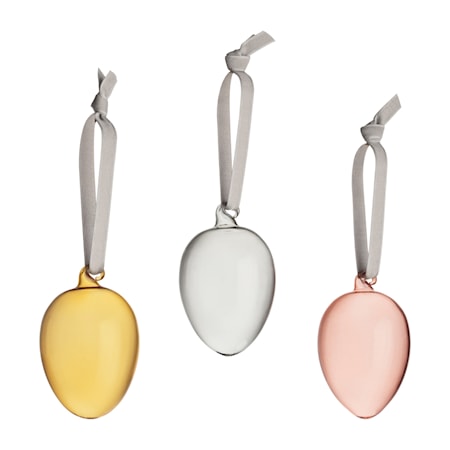 Iittala glasägg 60 mm 3 set mix