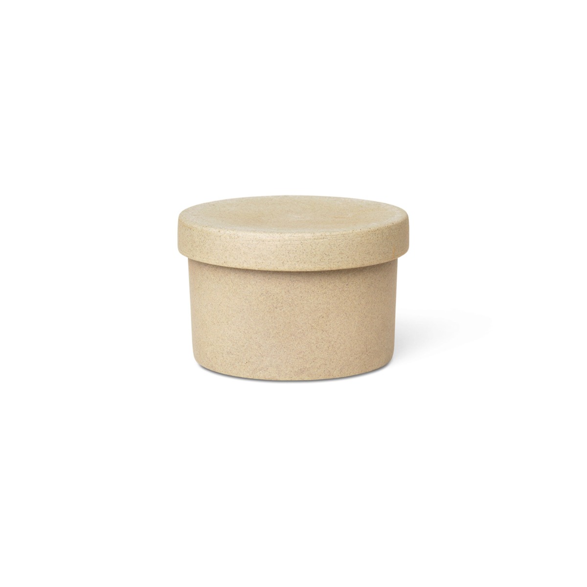 Ferm Living Burk m lock Bon 9x6,5cm