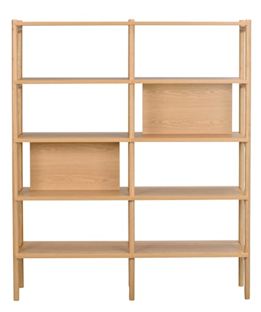 Holton Bokhylla hög Ek 140x166 cm