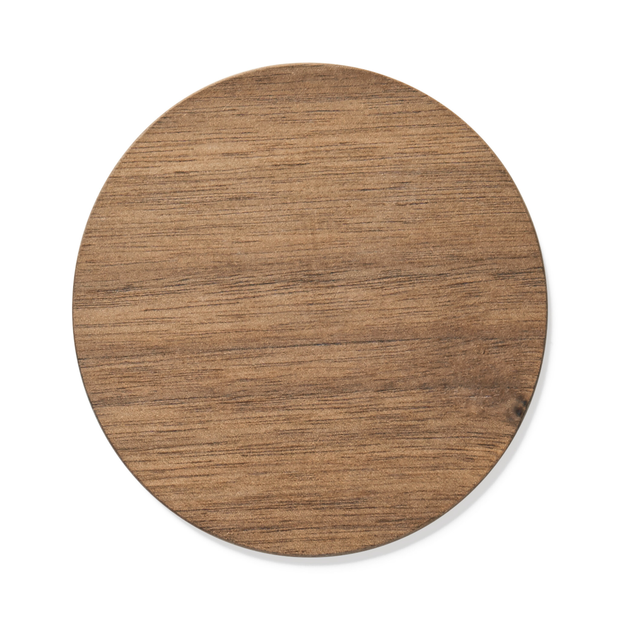 Glasunderlägg Walnut Ø10 cm