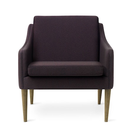 Mr. Olsen Lounge Chair Eggplant Smoked Ek