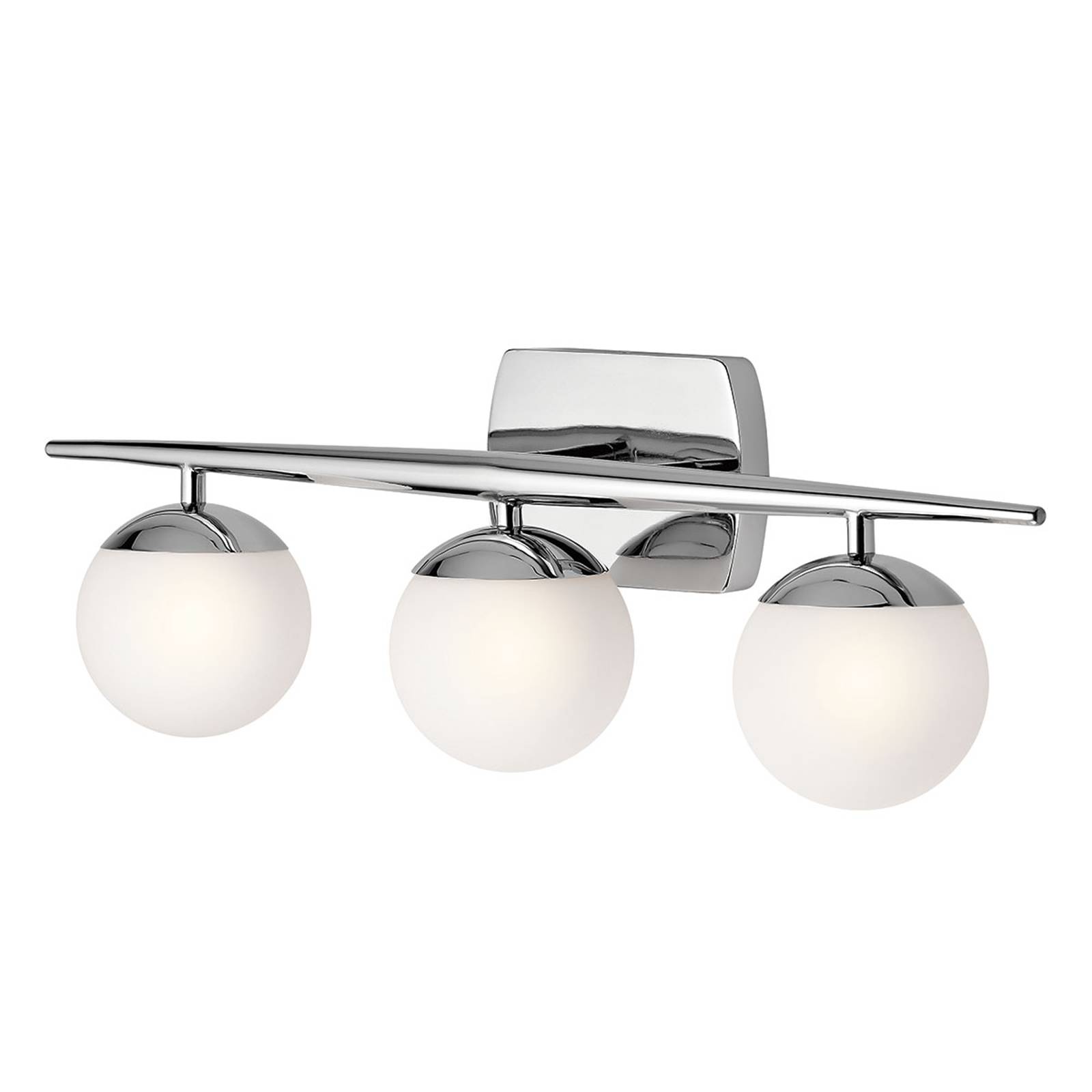 LED-badrumsvägglampa Jasper, 3 lampor