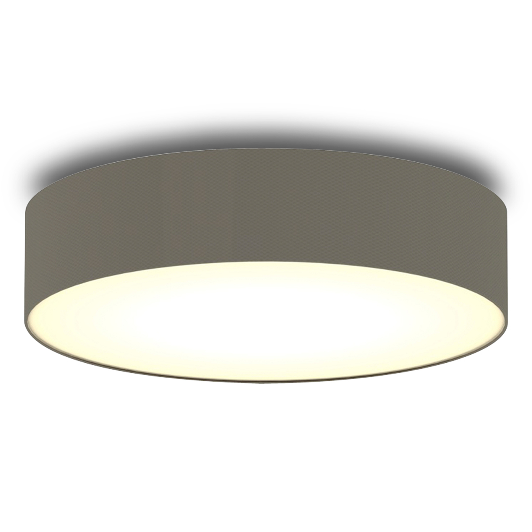 Brun textiltaklampa Ceiling Dream 40 cm