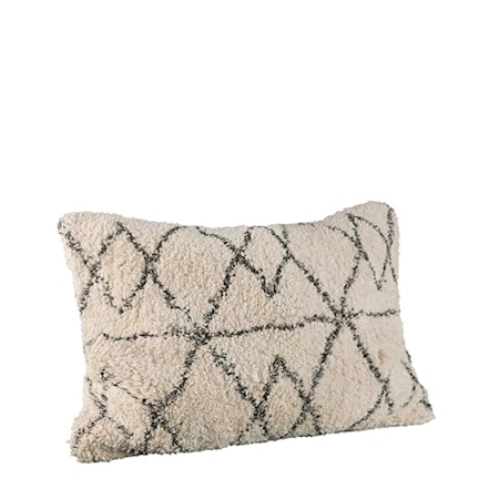Shaggy Kuddfodral 40x60 Offwhite