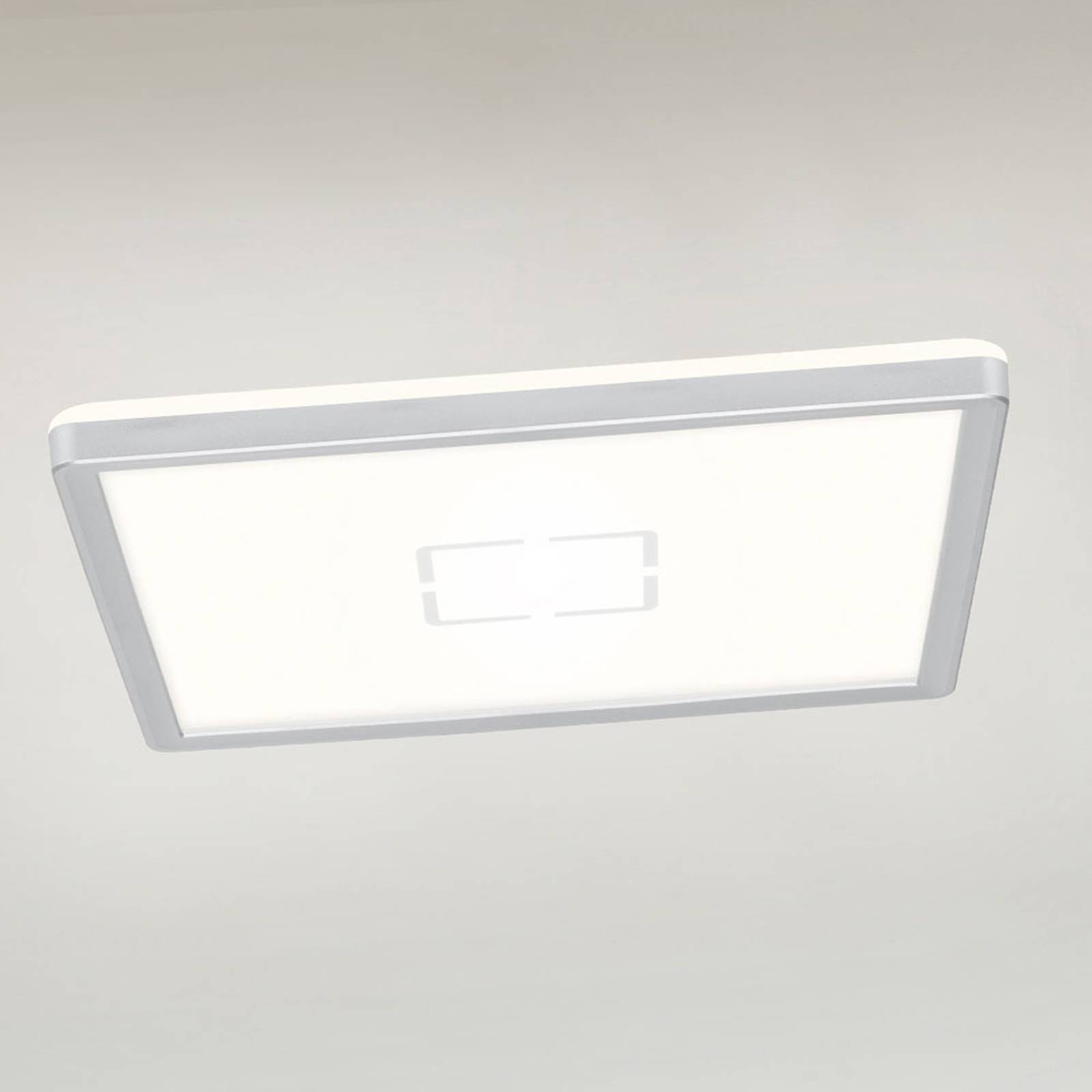 LED-taklampa Free, 29 x 29 cm, silver