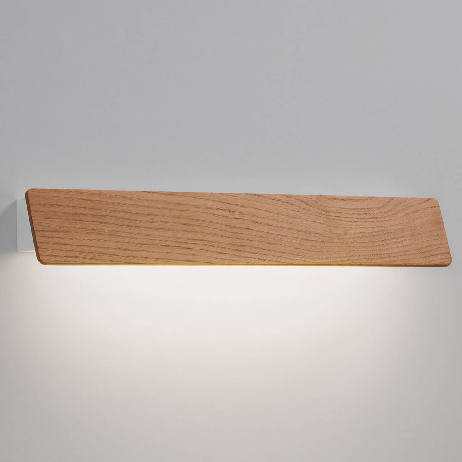 Bover Alba 60 – LED-spegellampa av ekträ