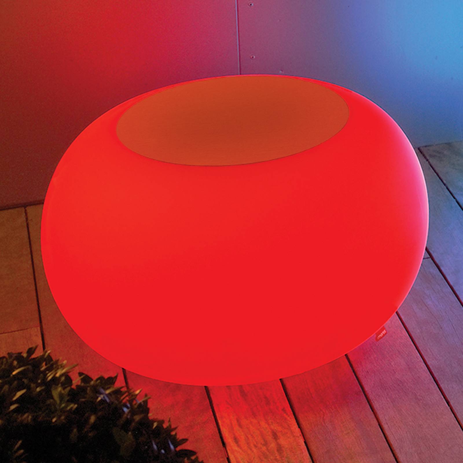Bubble Outdoor LED bord LED, RGB + orange filt