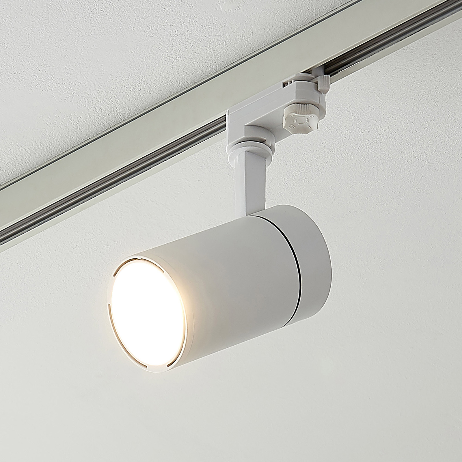 Arcchio Cady LED-skenspotlight vit 15° 22W