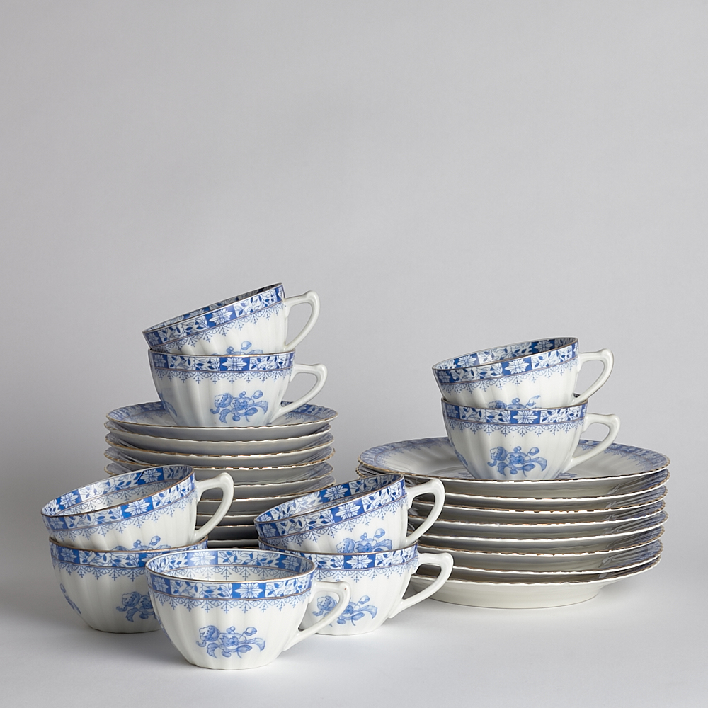 Vintage - SÅLD kaffeservis "Chinablau"
