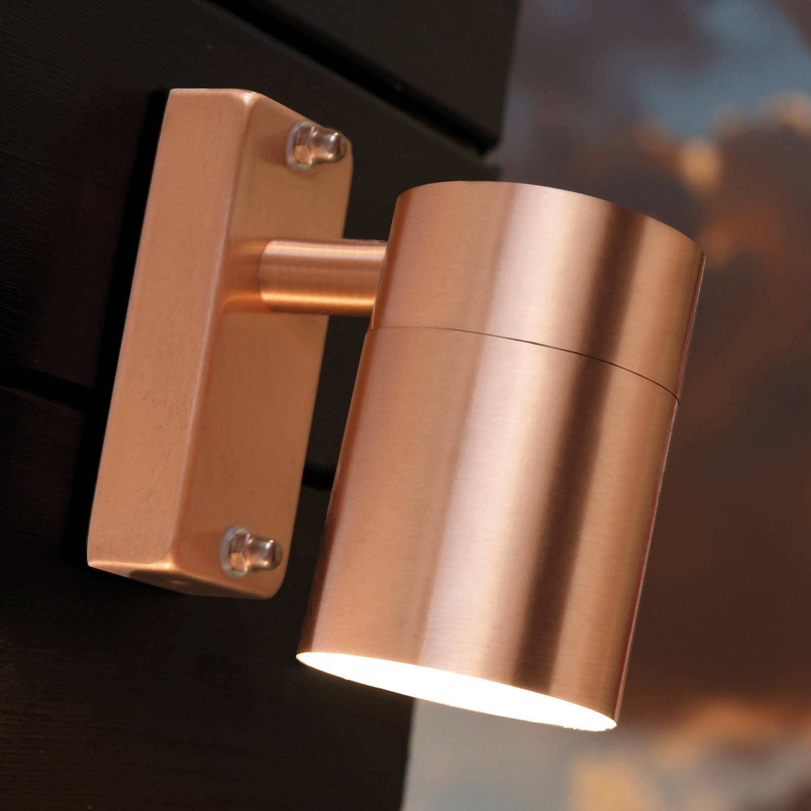Modern utomhusvägglampa av koppar Tin