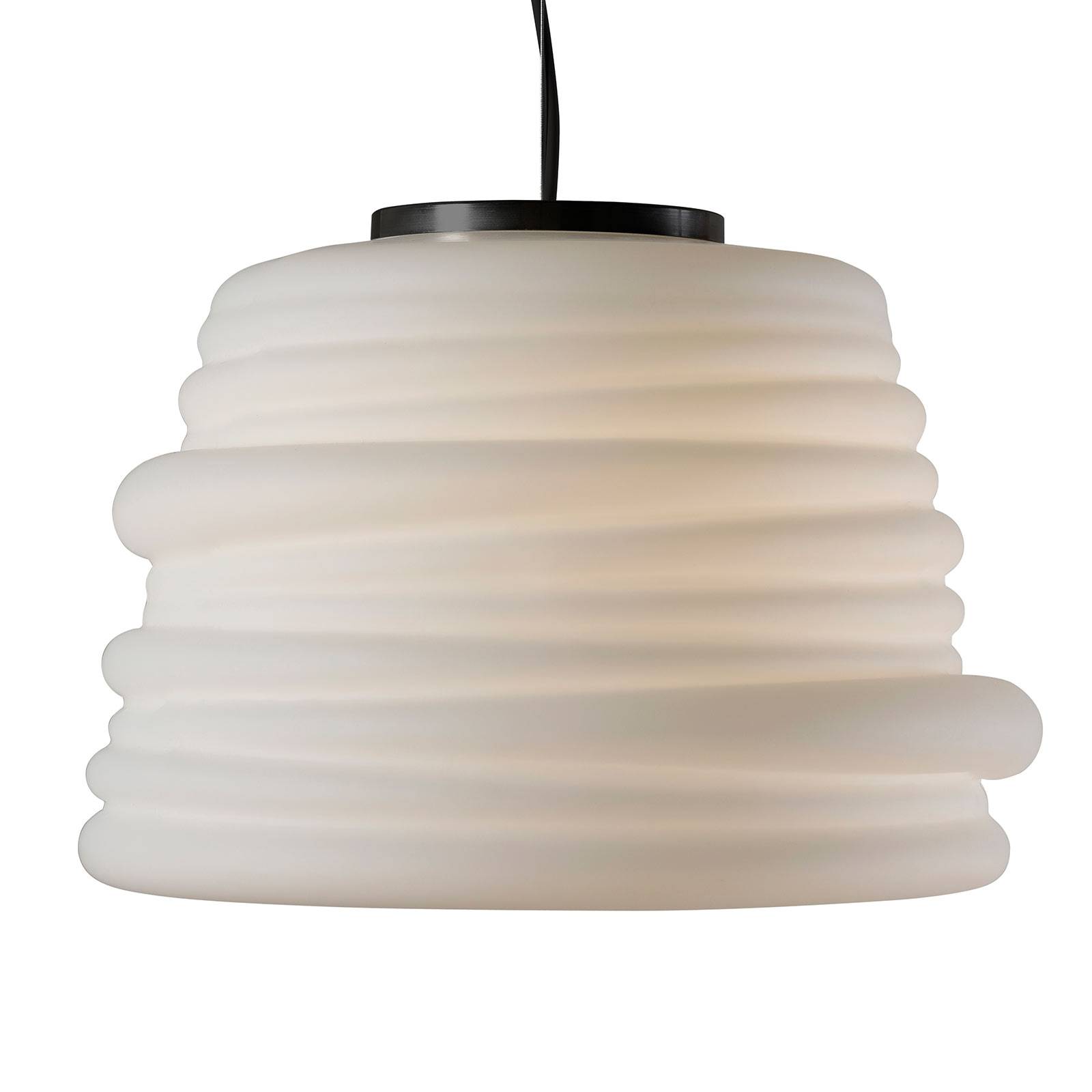 Karman Bibendum LED-hänglampa Ø 35 cm vit