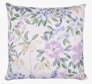 Florals prydnadskudde multi/blå