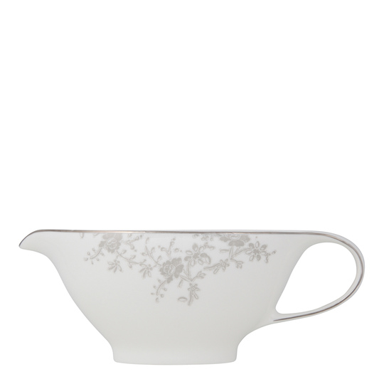 ROYAL PORCELAIN - Angelina Platinum Såssnipa 45 cl Vit