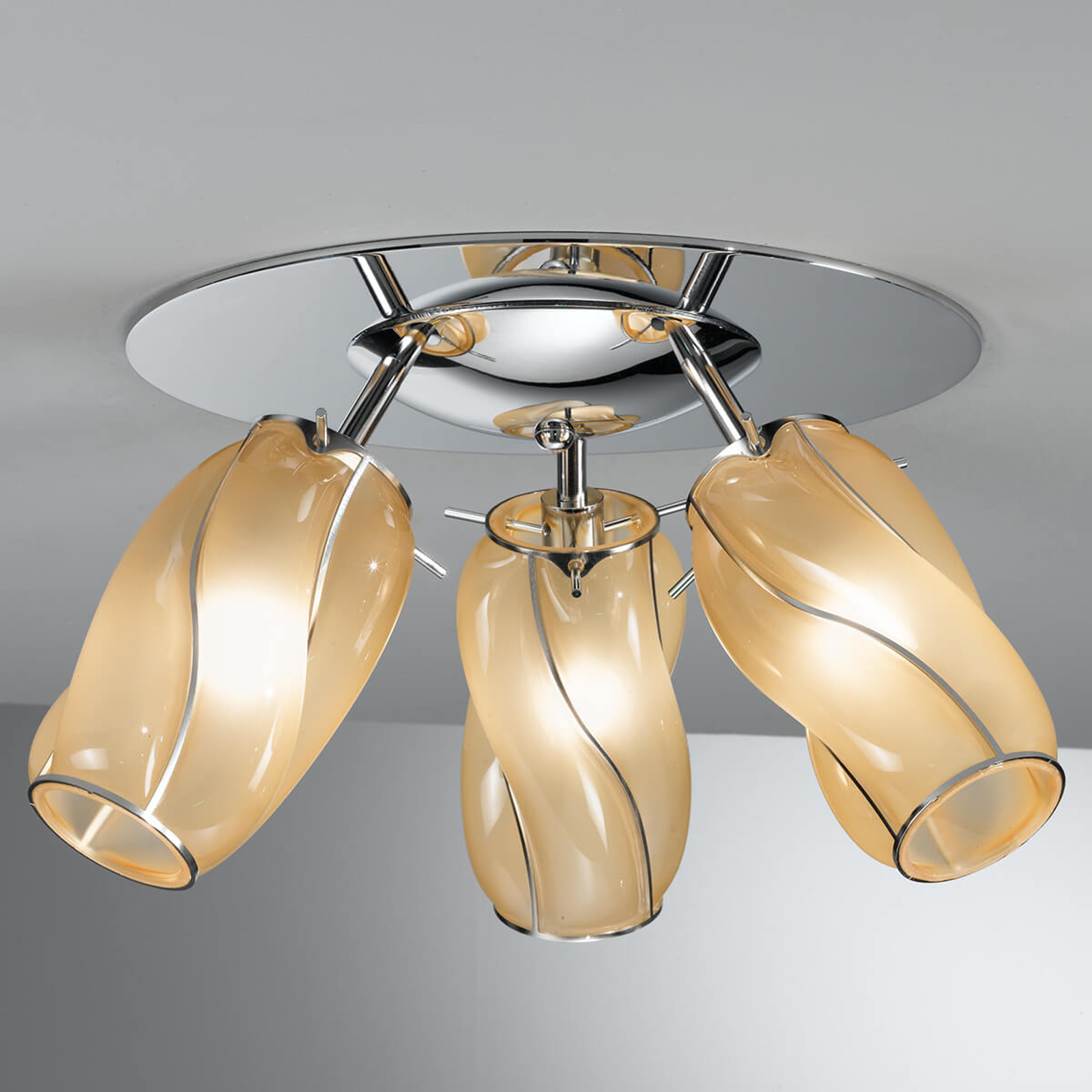 Taklampa Orione med 3 lampor