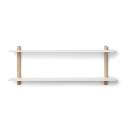 Vägghylla Nivo Shelf F vit Gejst