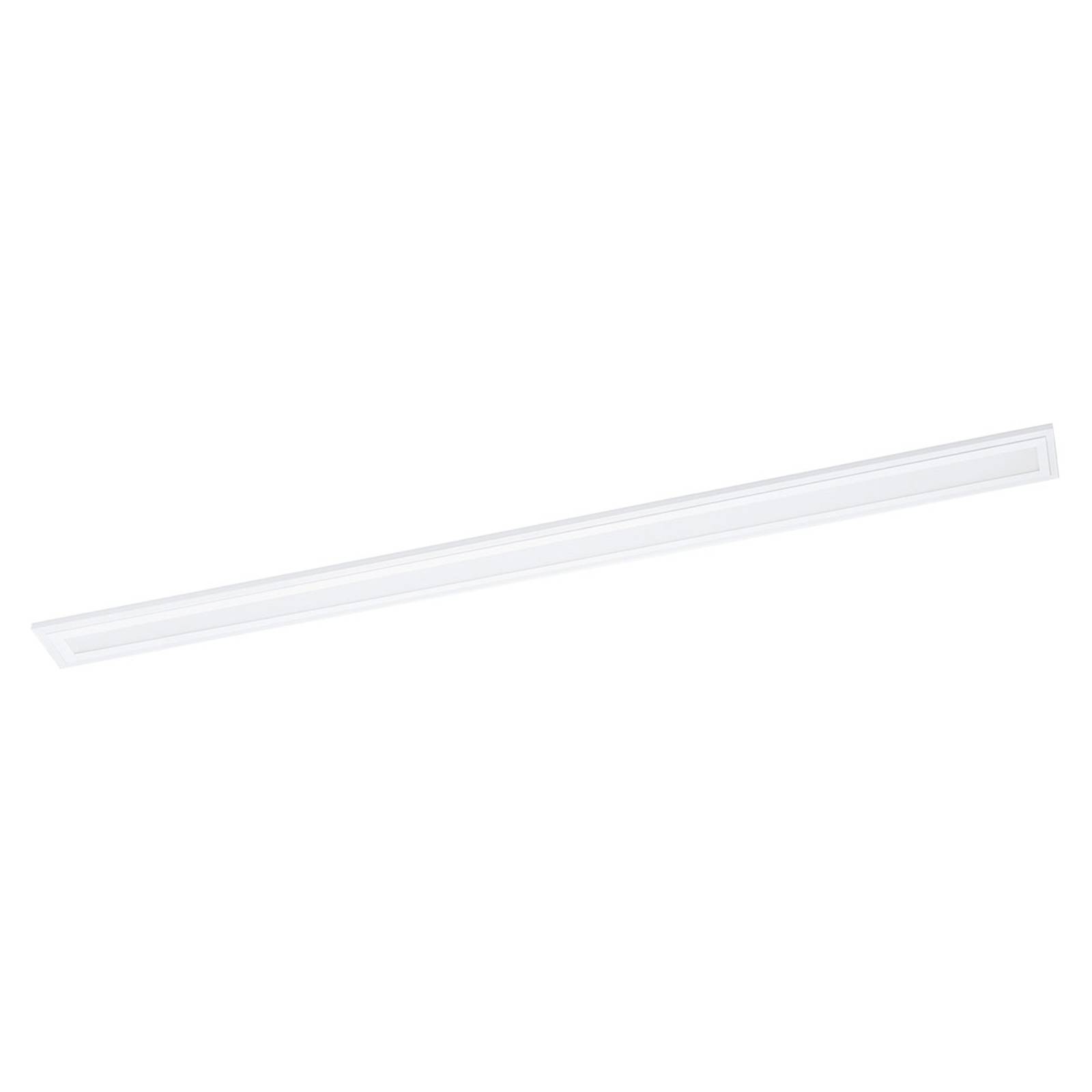 LED-taklampa Salobrena 2, aluminium vit