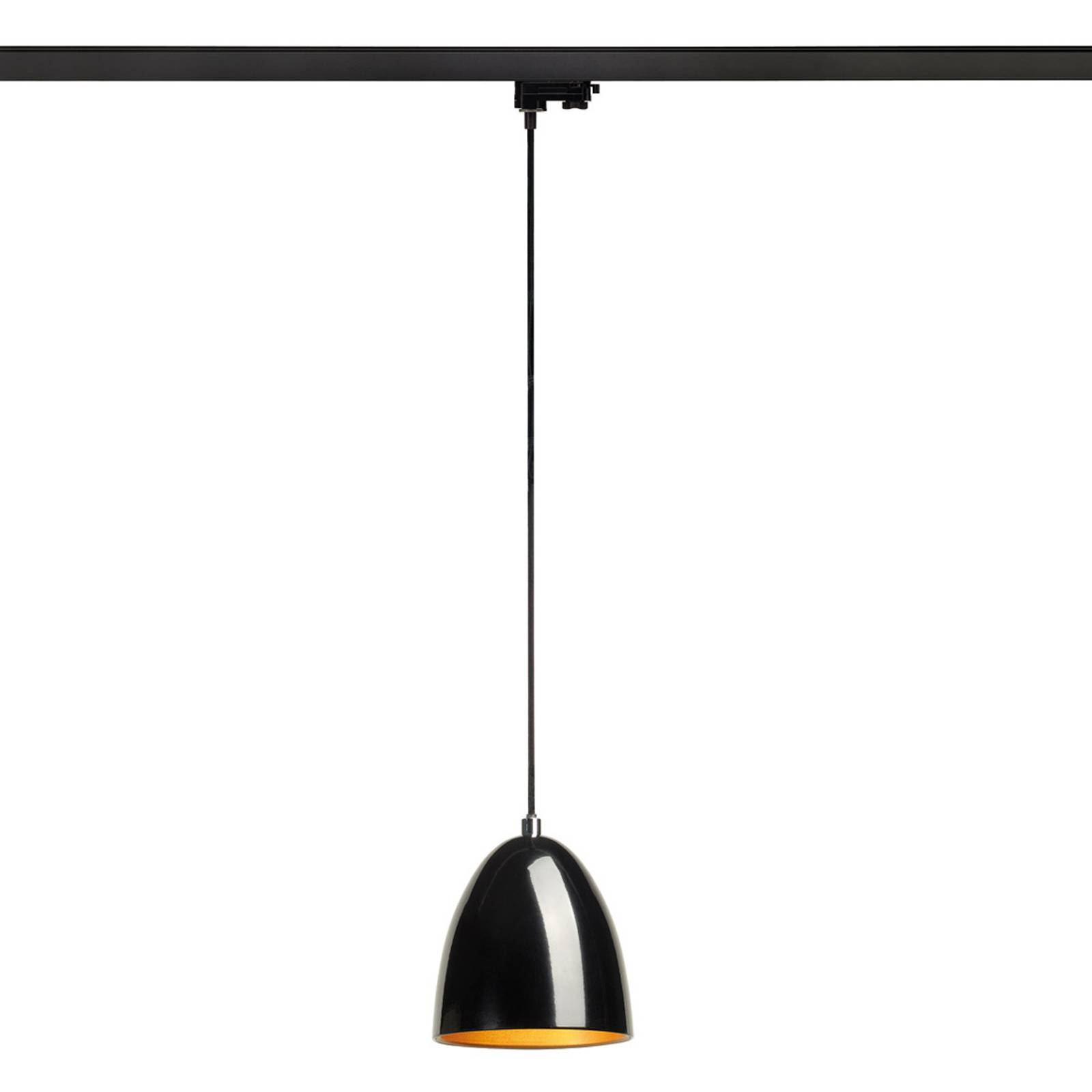 SLV Para Cone taklampa, svart/guld