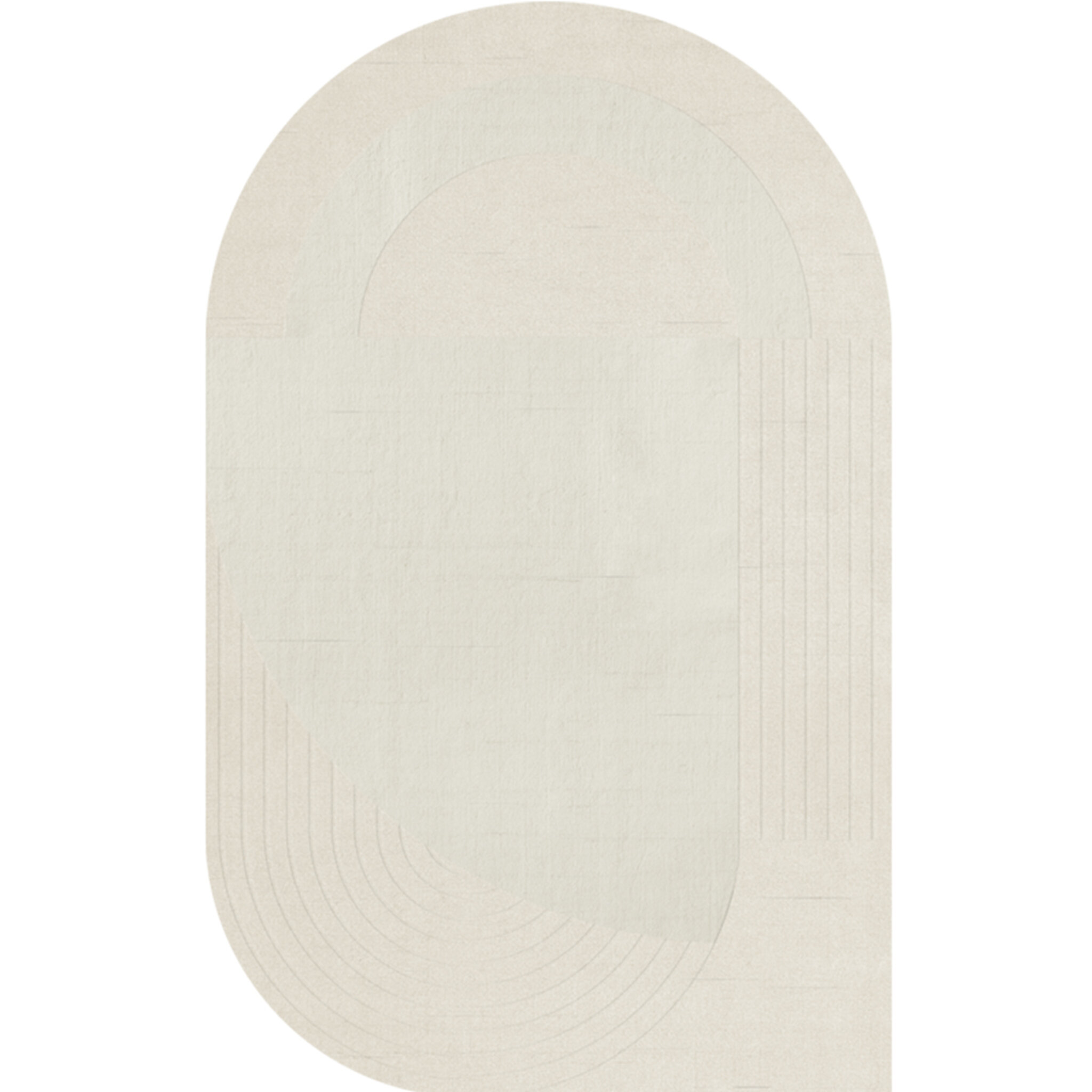 Circular Ullmatta, 220x350 cm