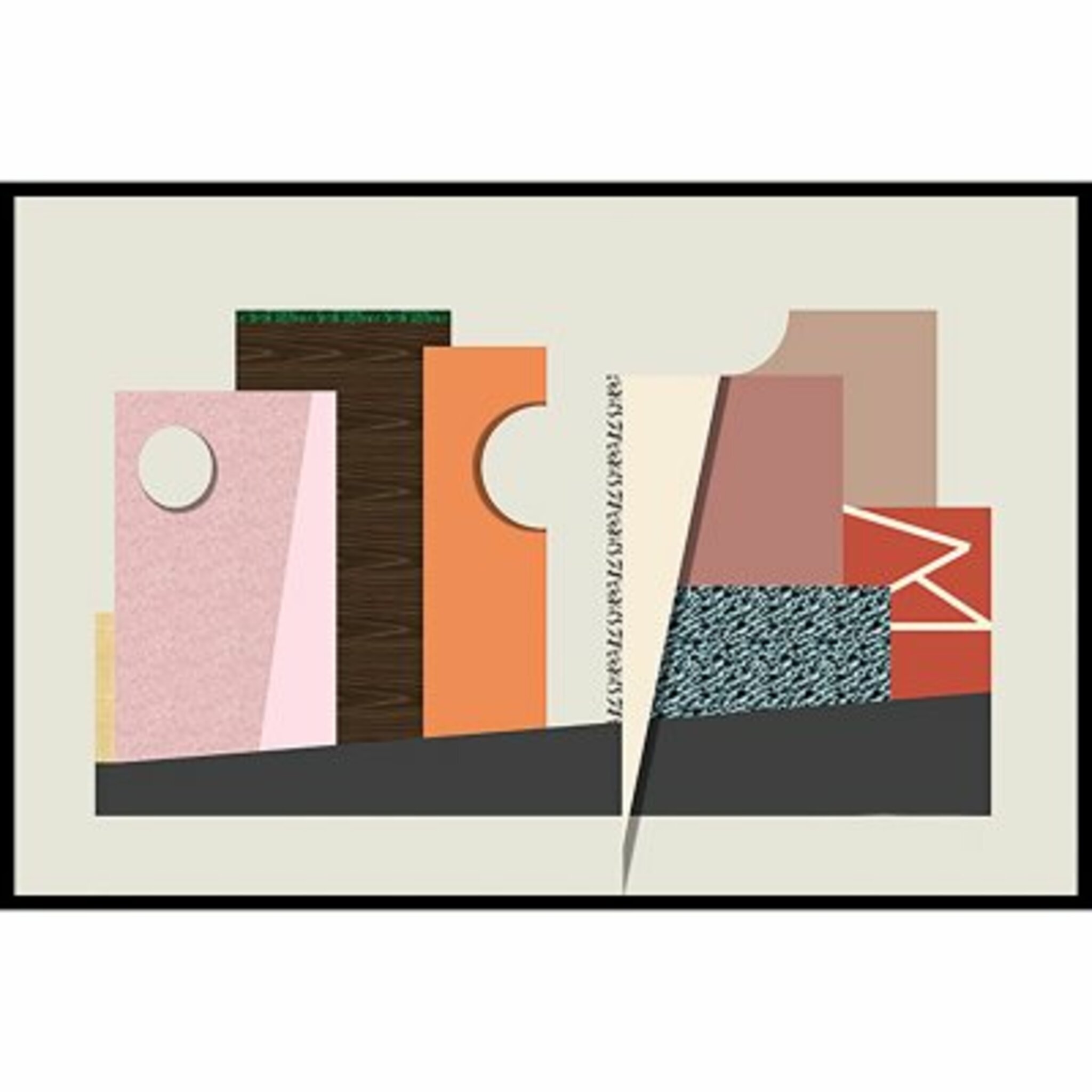 Geometric Explosion Poster