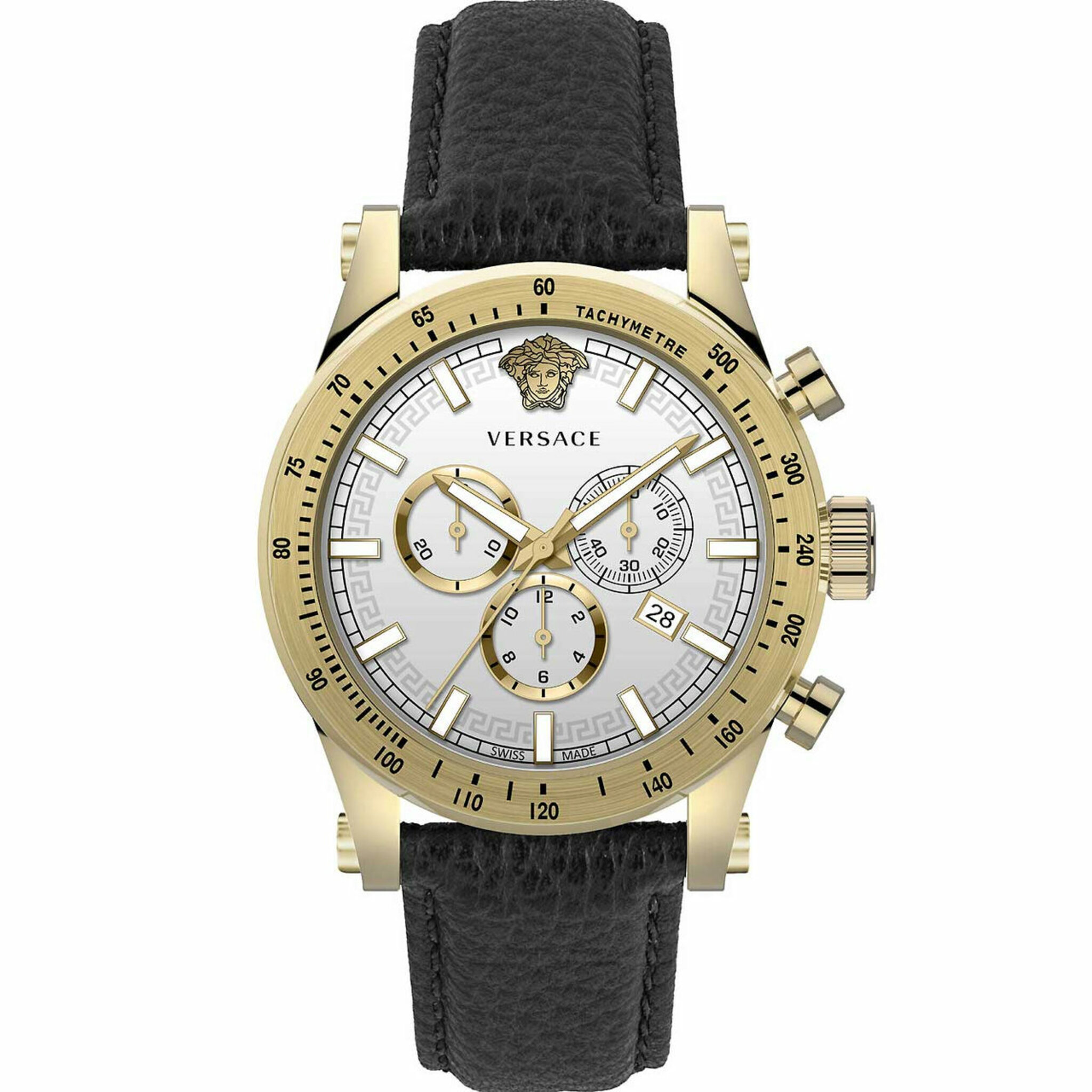 Vev800319, Quartz, 44mm, 5atm, gold