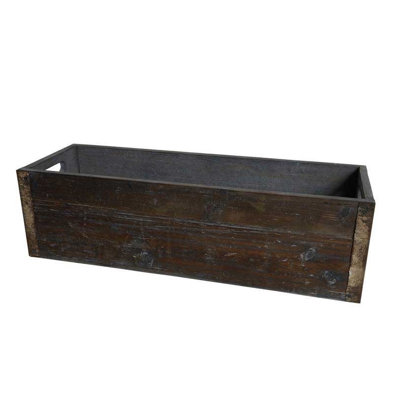Vintage trälåda 50x15 cm