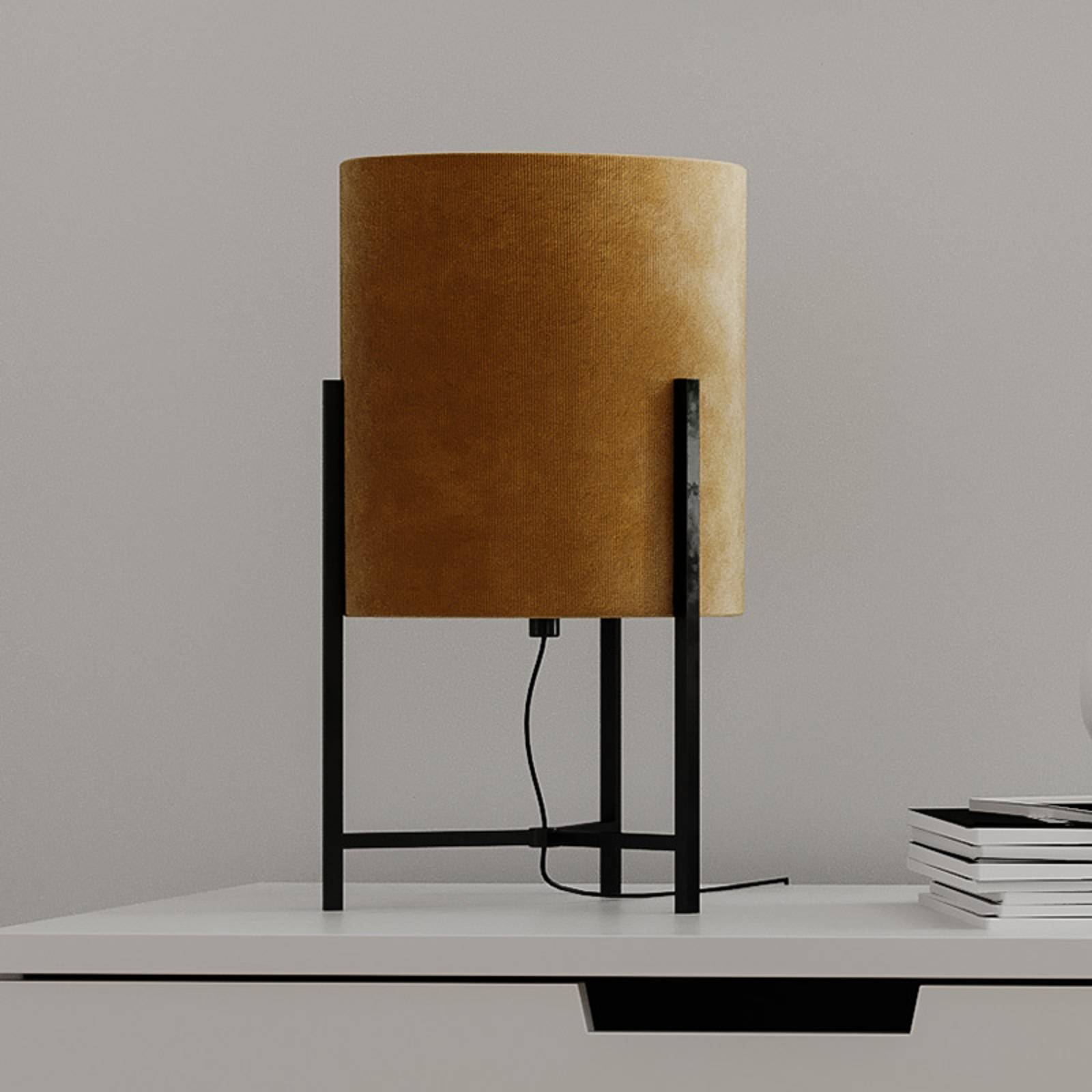 By Rydéns Decomposé bordslampa guld