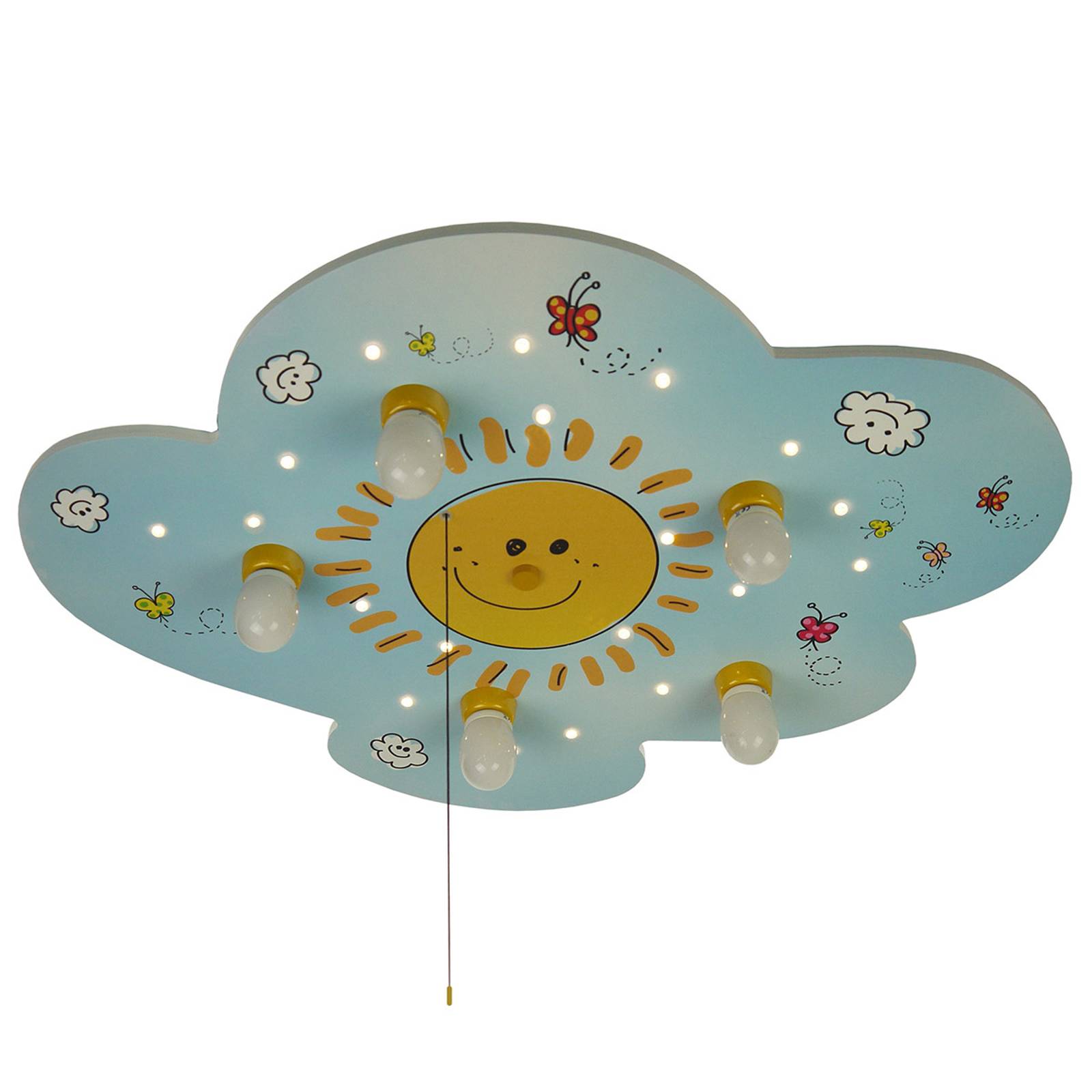 Taklampa Sunny med LED-lampor och Alexa-modul