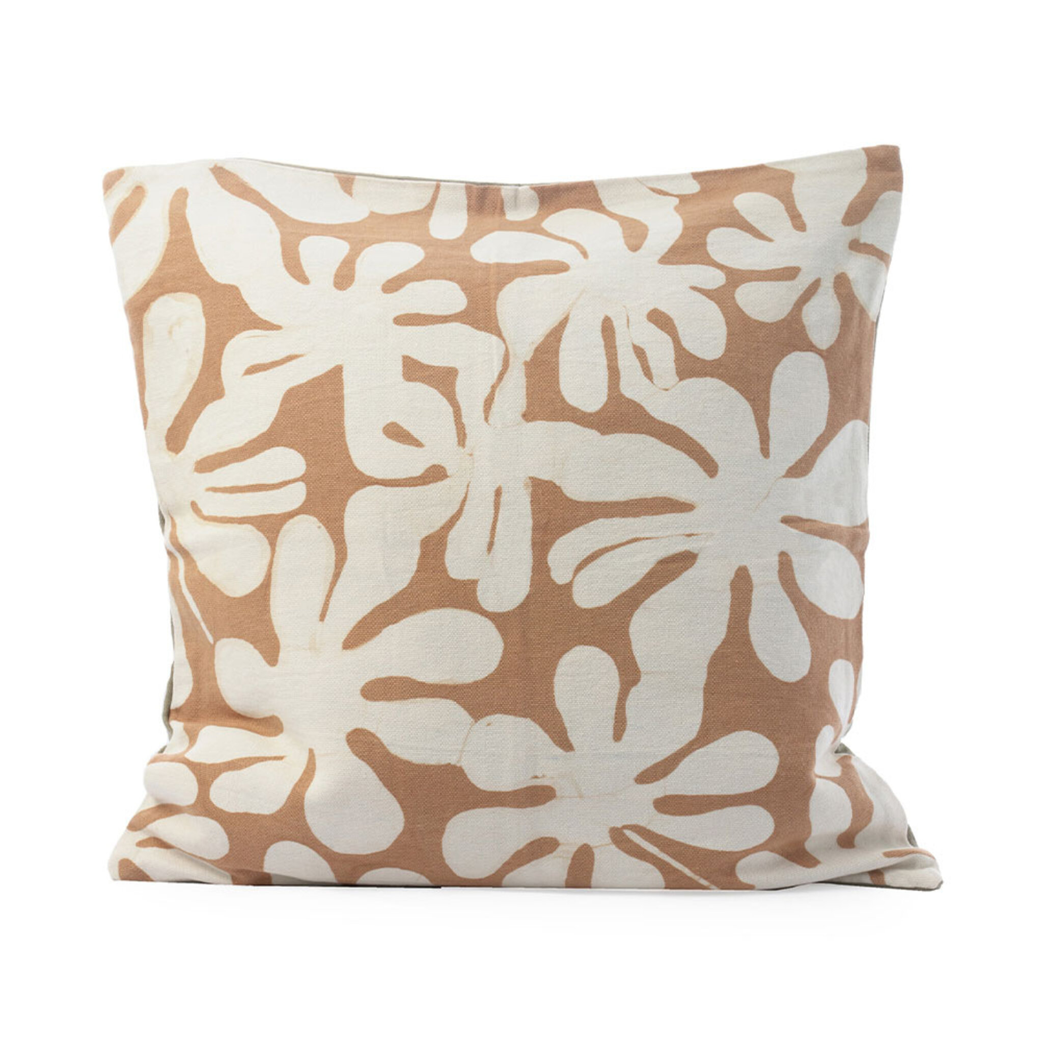 Kuddfodral 50x50 Sand Printed Flower, 50X50