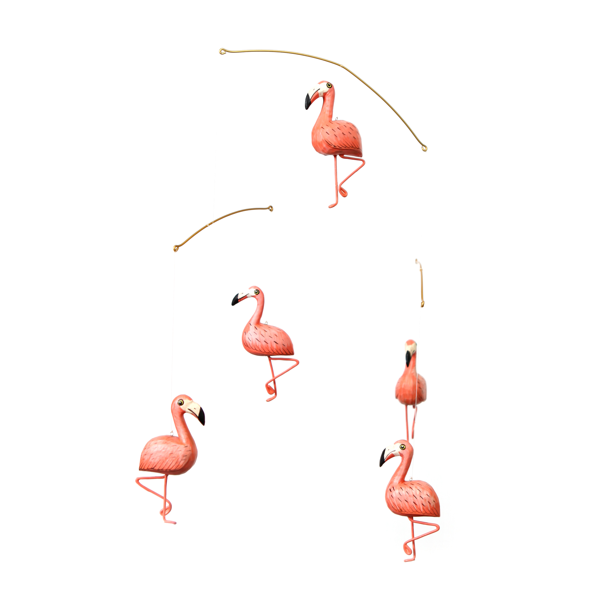 Flamingo babymobil trä, Geggamoja