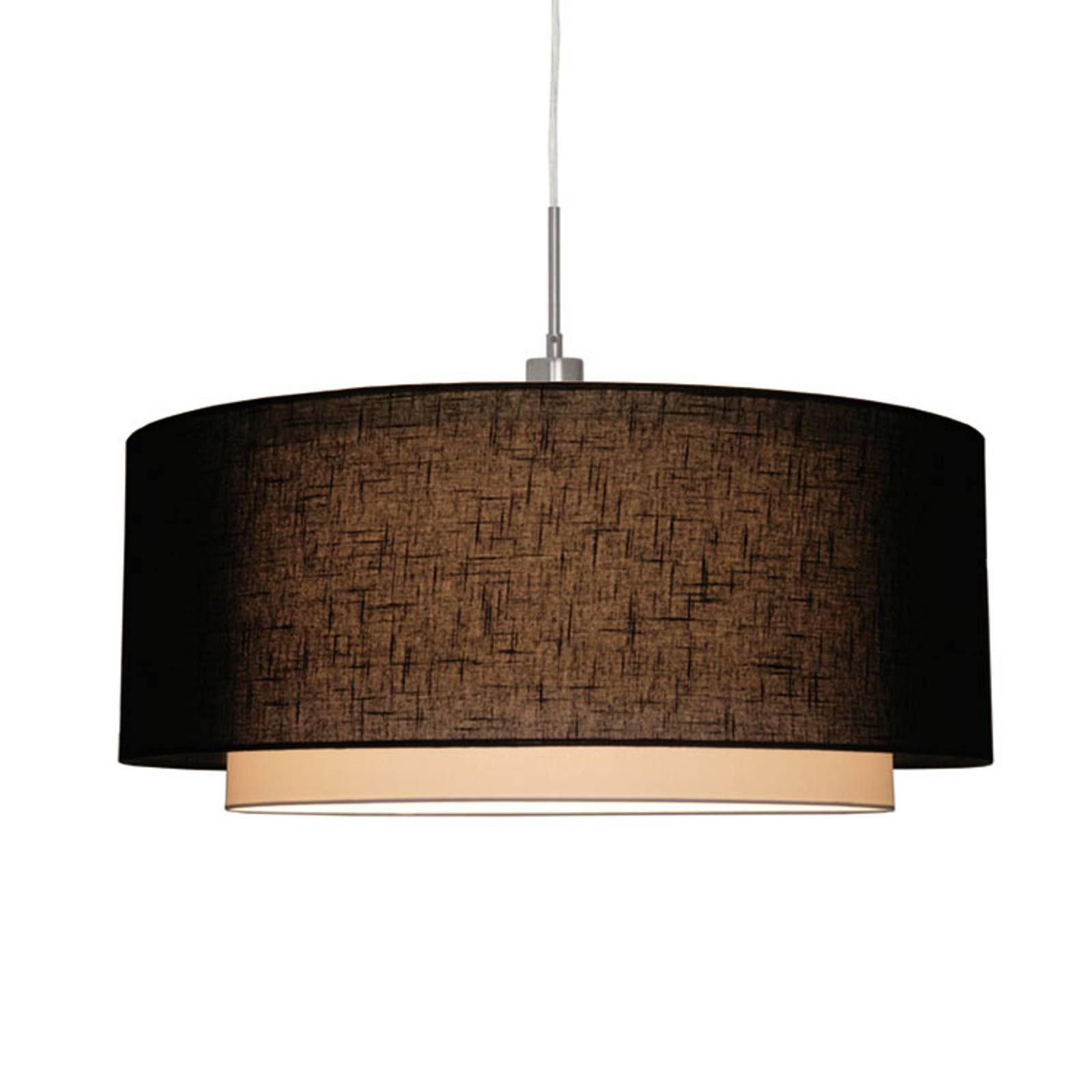 Hänglampa Camelot, 1 lampa, svart