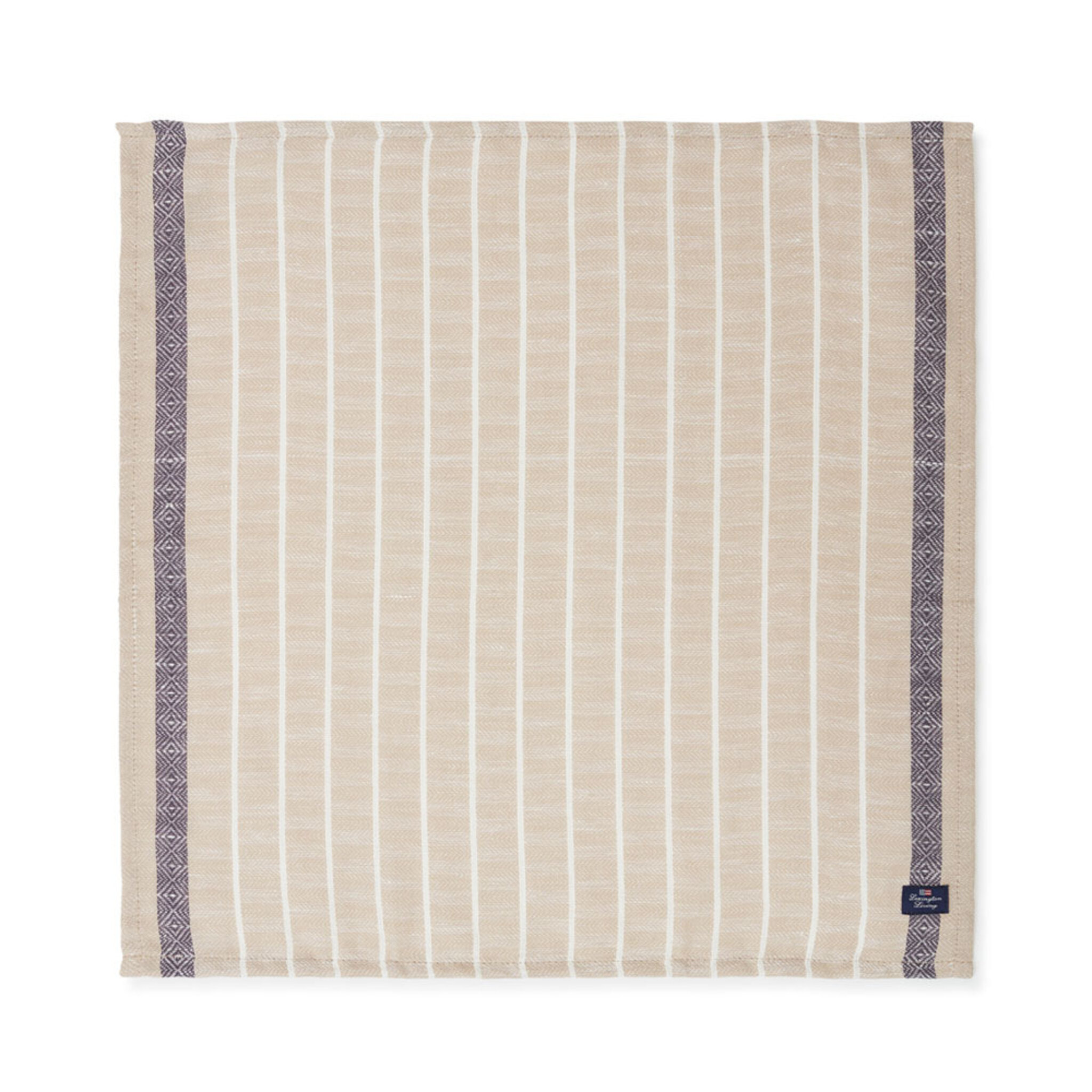 Napkin Organic Cotton/Linen Jacquard, 50X50