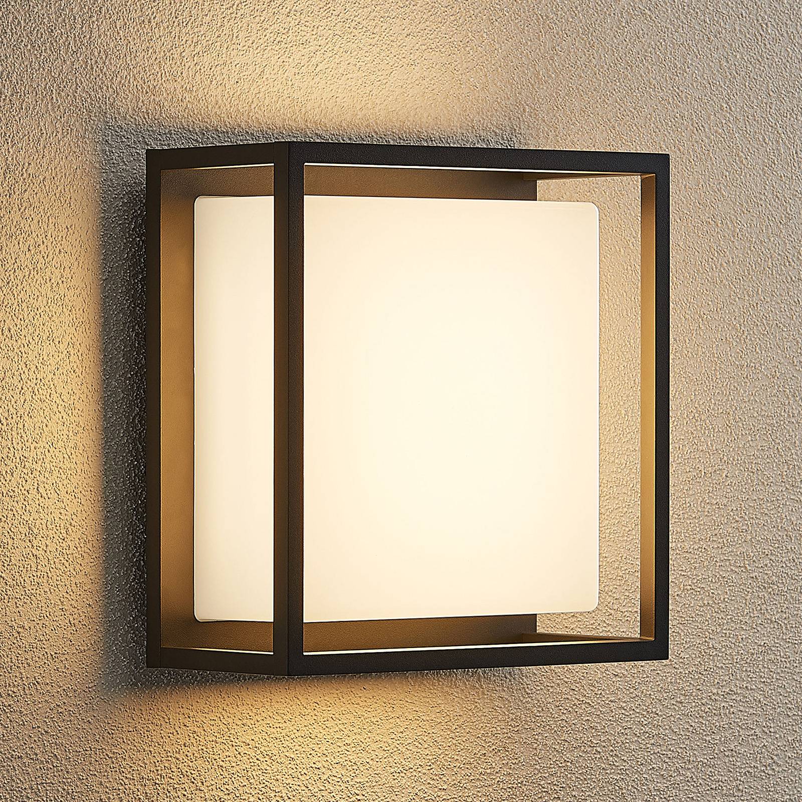 Lucande Kuge LED-utomhusvägglampa