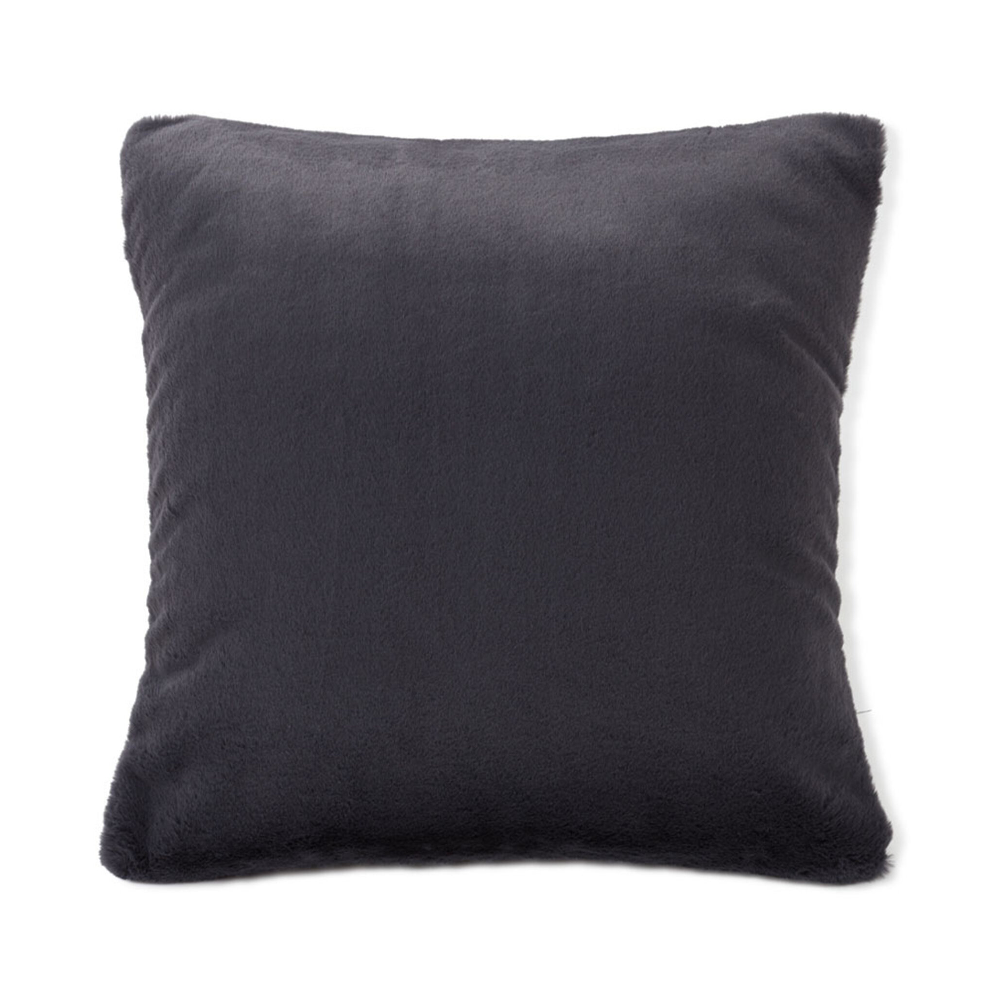 Sham Faux Fur/Recycled Polyester Viscose Pillow