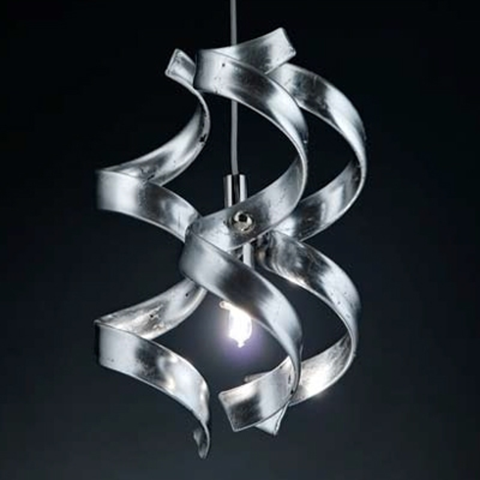Smal taklampa SILVER, 1-lågig