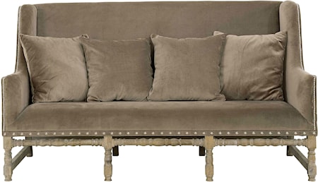 Mayfair Soffa Velvet Taupe
