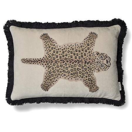Pardus Kuddfodral Vit/Natur 40x60 cm
