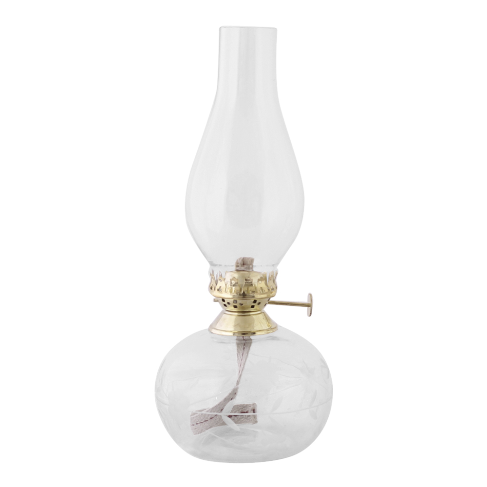 Strömshaga - Fotogenlampa 28 cm Klar Löv