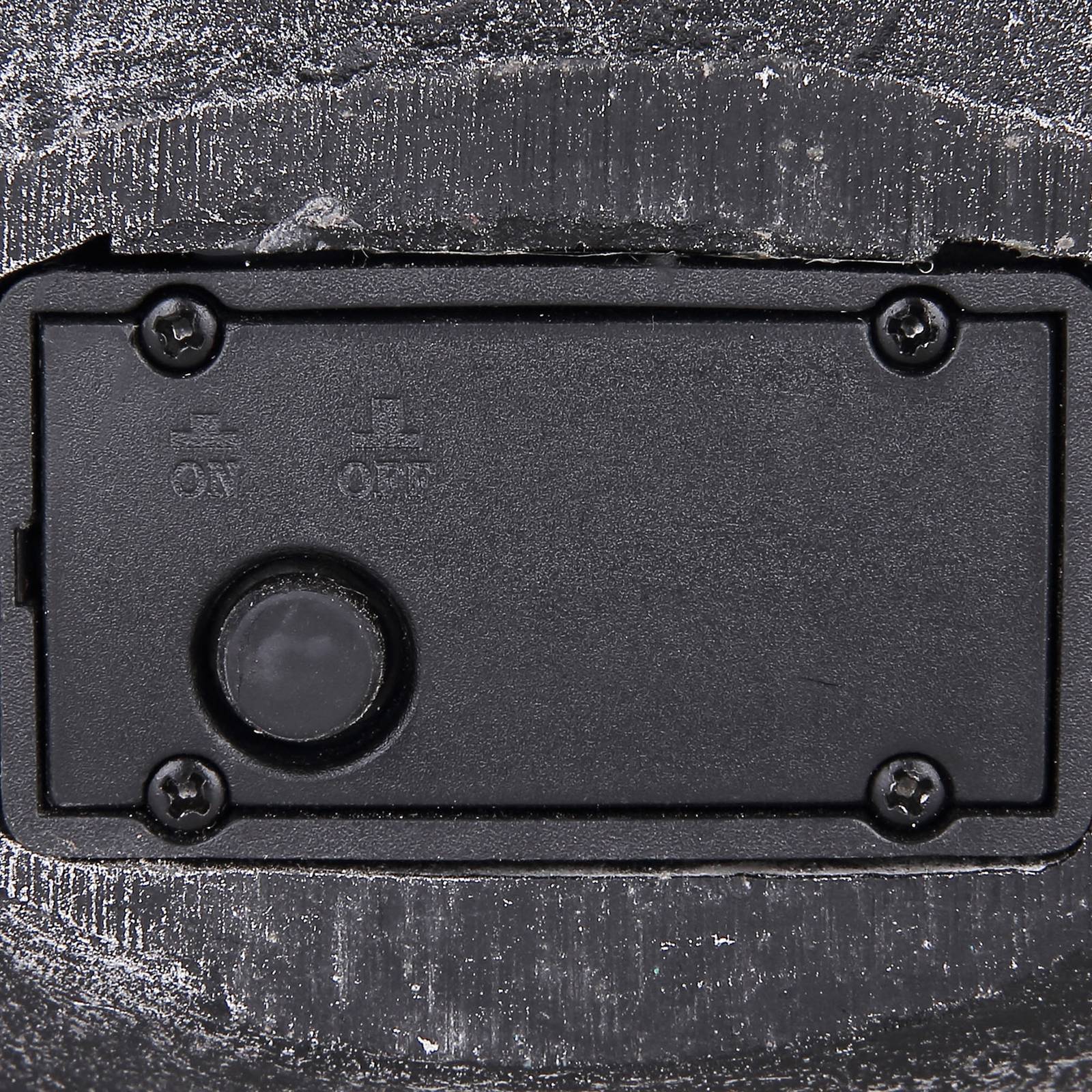 LED-solcellslampa 33527 silver guldfärgad inne