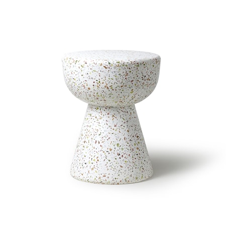 Terrazzo Sidobord 35x35x44 cm