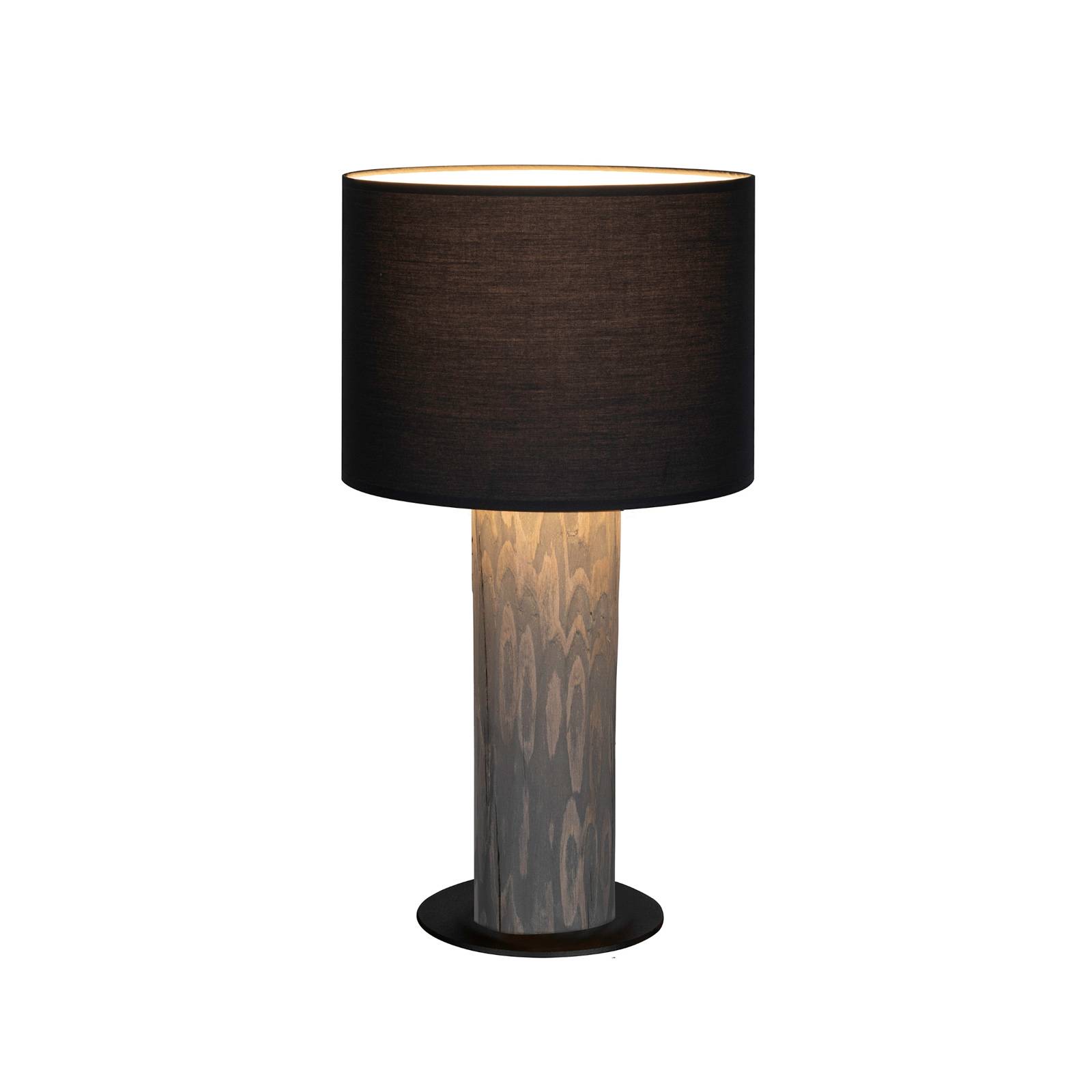 Bordslampa Pino Simple skärm antracit fot grå