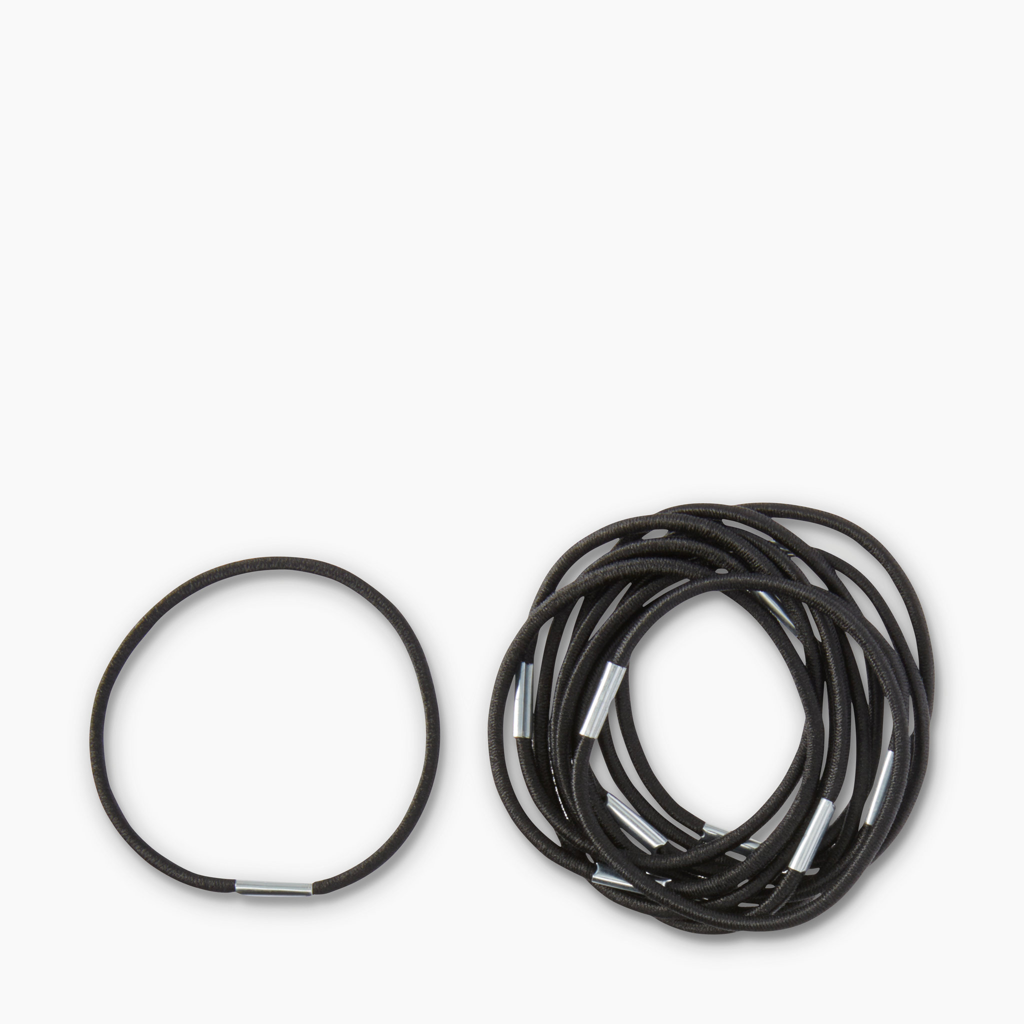 Tunn hårsnodd, 12-pack