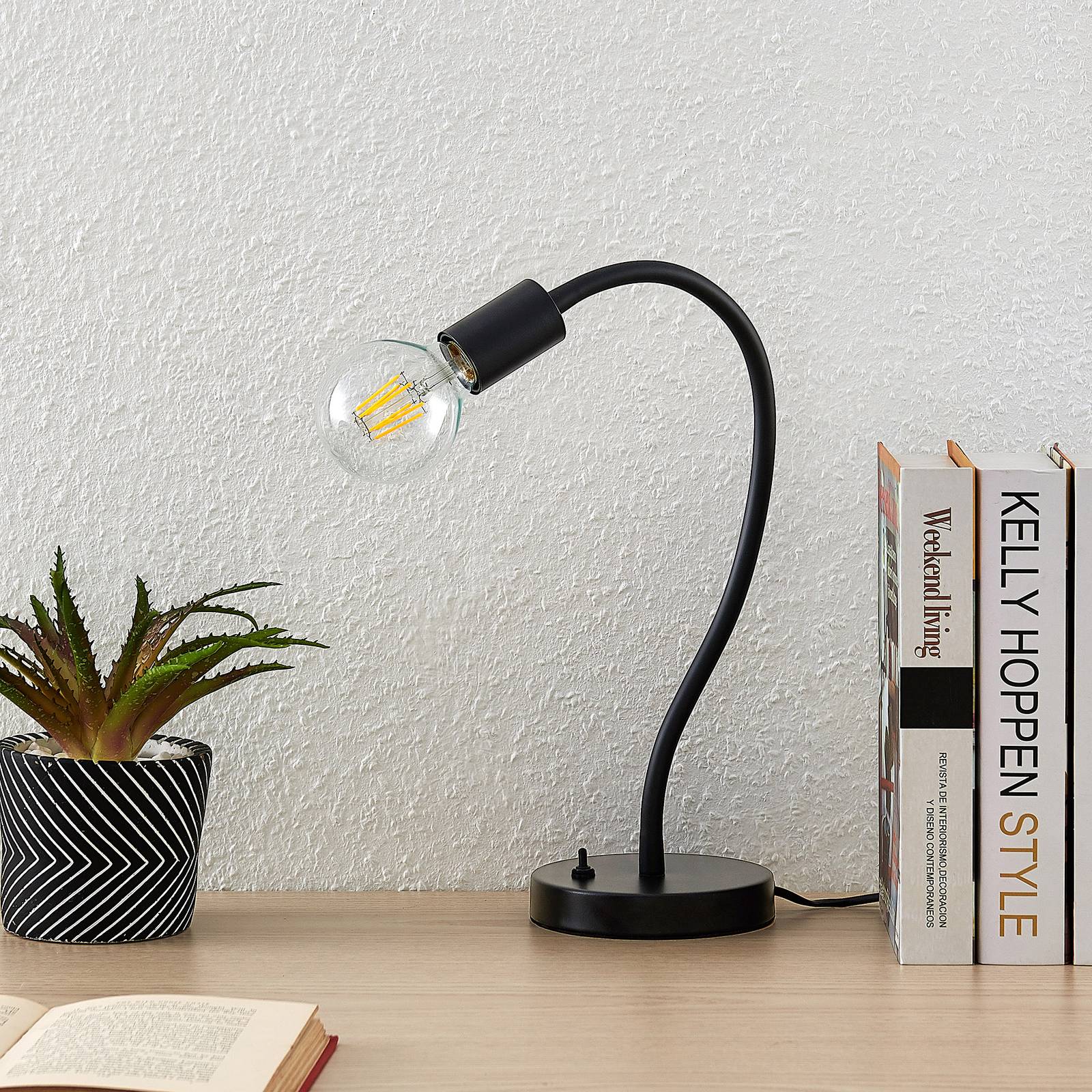 Lindby Aurina bordslampa, flexibel lamparm