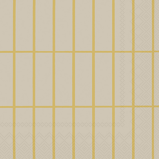 Marimekko - Servett Tiiliskivi 33x33 cm Guld