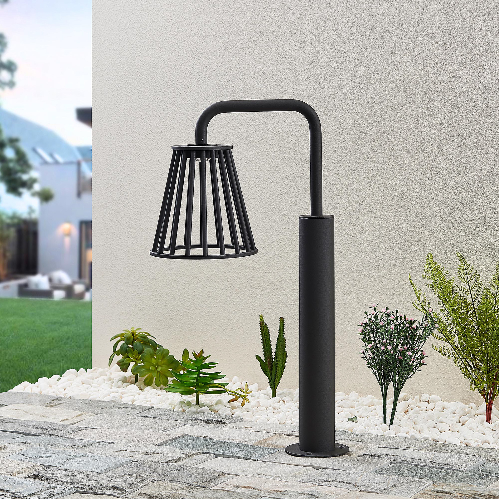 Lucande Miray LED-utomhusgånglampa 60 cm