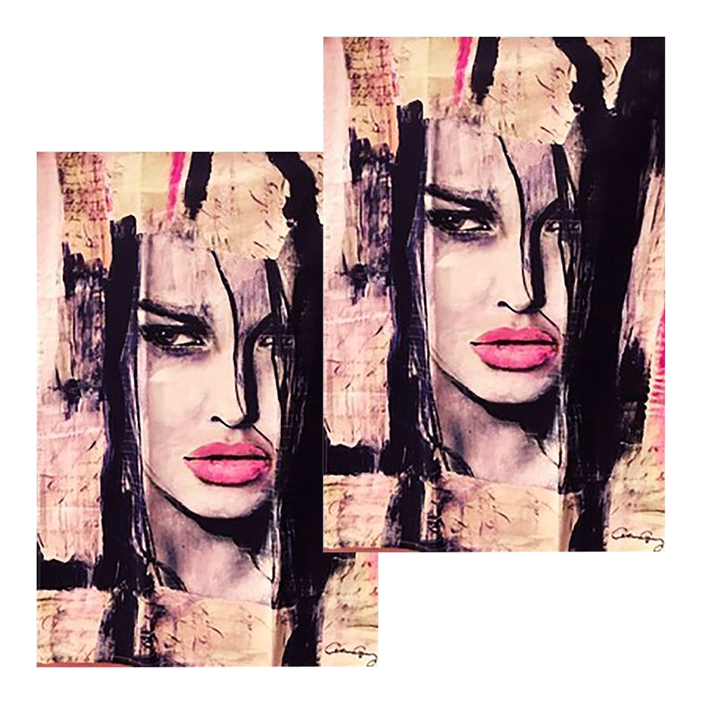 Gynning Design - Handduk Wild Woman Deco 50x70 cm 2-pack