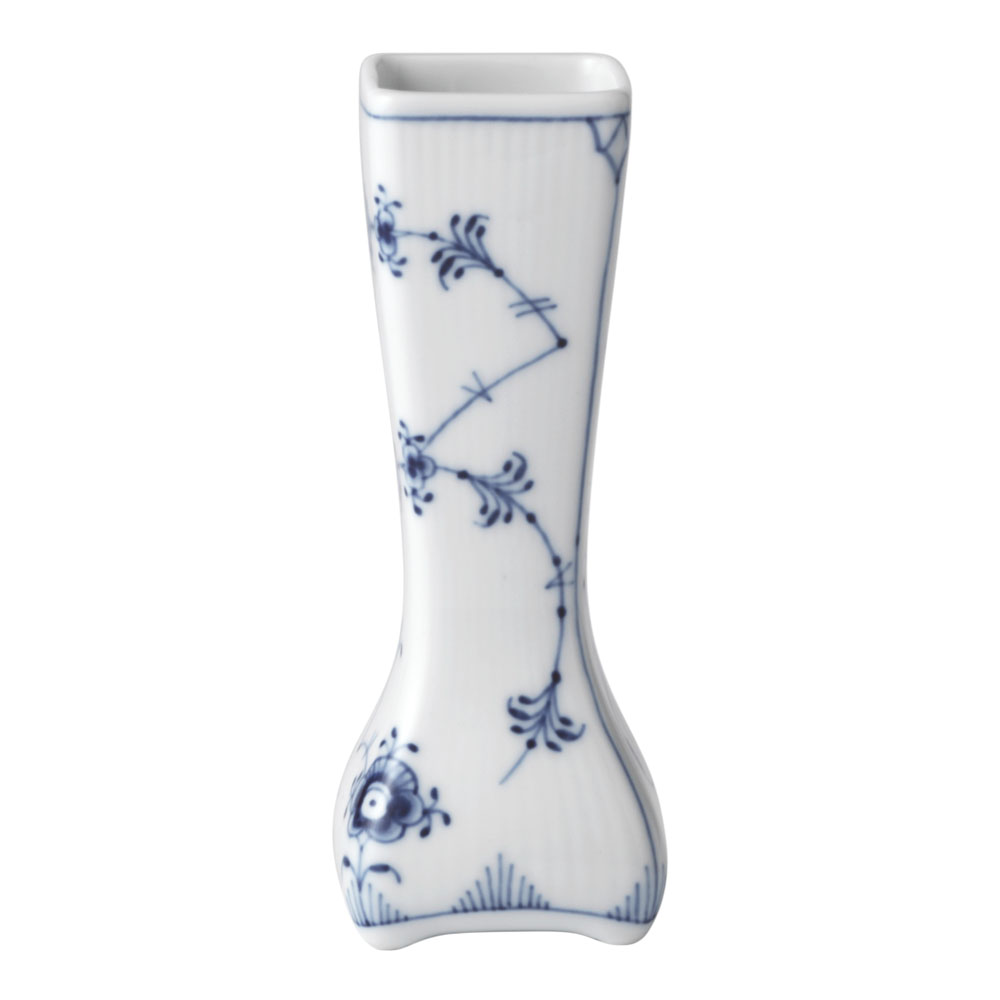Royal Copenhagen - Blue Fluted Plain Vas 12 cm