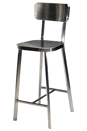 Barstol Carisma – Borstat stål